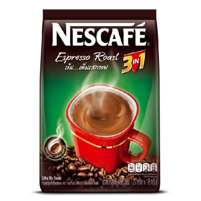 เนสกาแฟ 3in1 Espresso Roast 17.5g แพ็คละ 27 ซอง