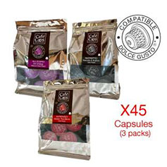 Dolce Gusto Compatible Mix X45 (Ristretto, Intenso, Doi Chang)